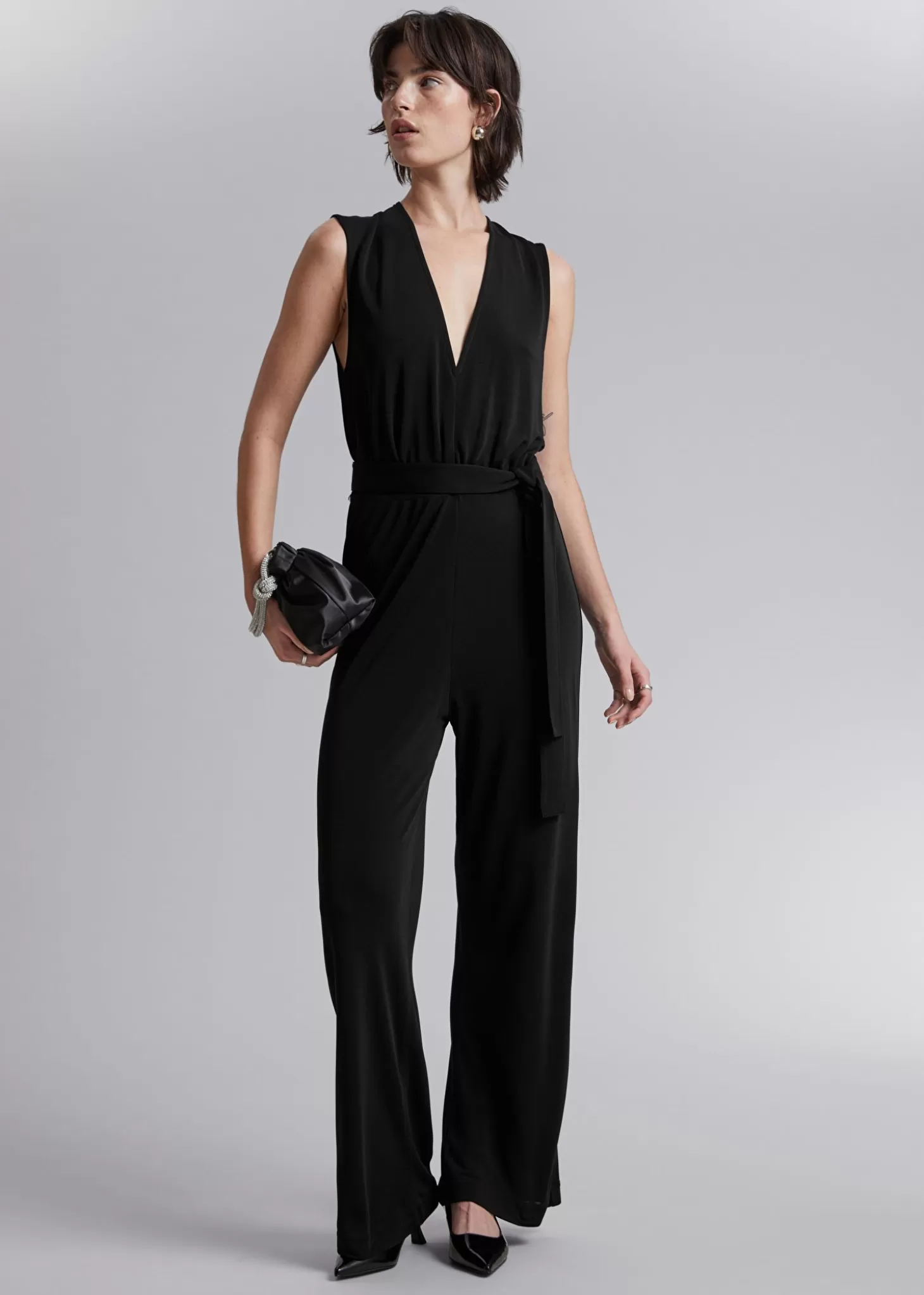 Kvinnor & Other Stories Jumpsuits | Armlos Jumpsuit Med Oppen Rygg