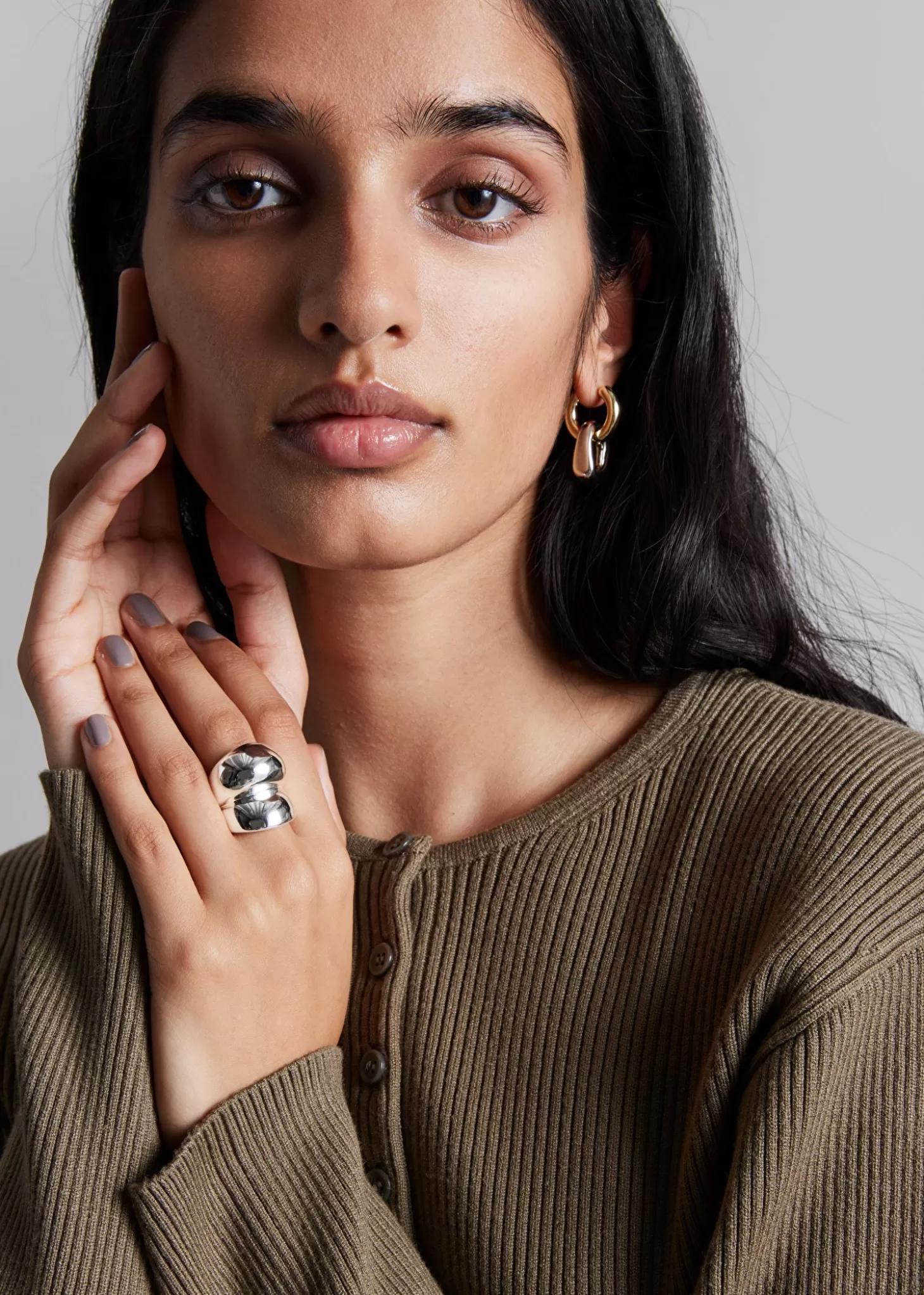 Kvinnor & Other Stories Ringar | Chunky Valvd Ring