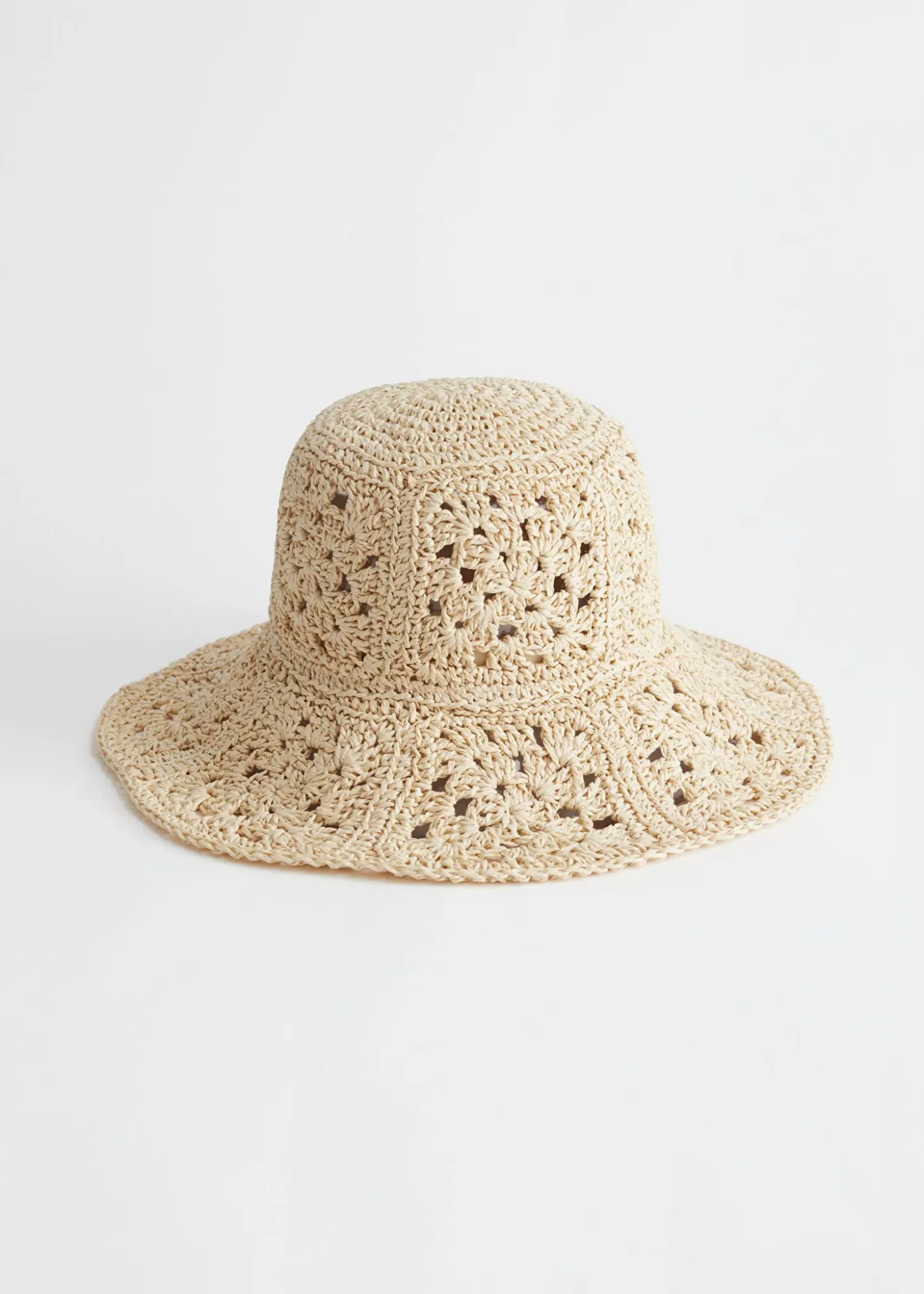 Kvinnor & Other Stories Mössor & Hattar | Crocheted Straw Bucket Hat