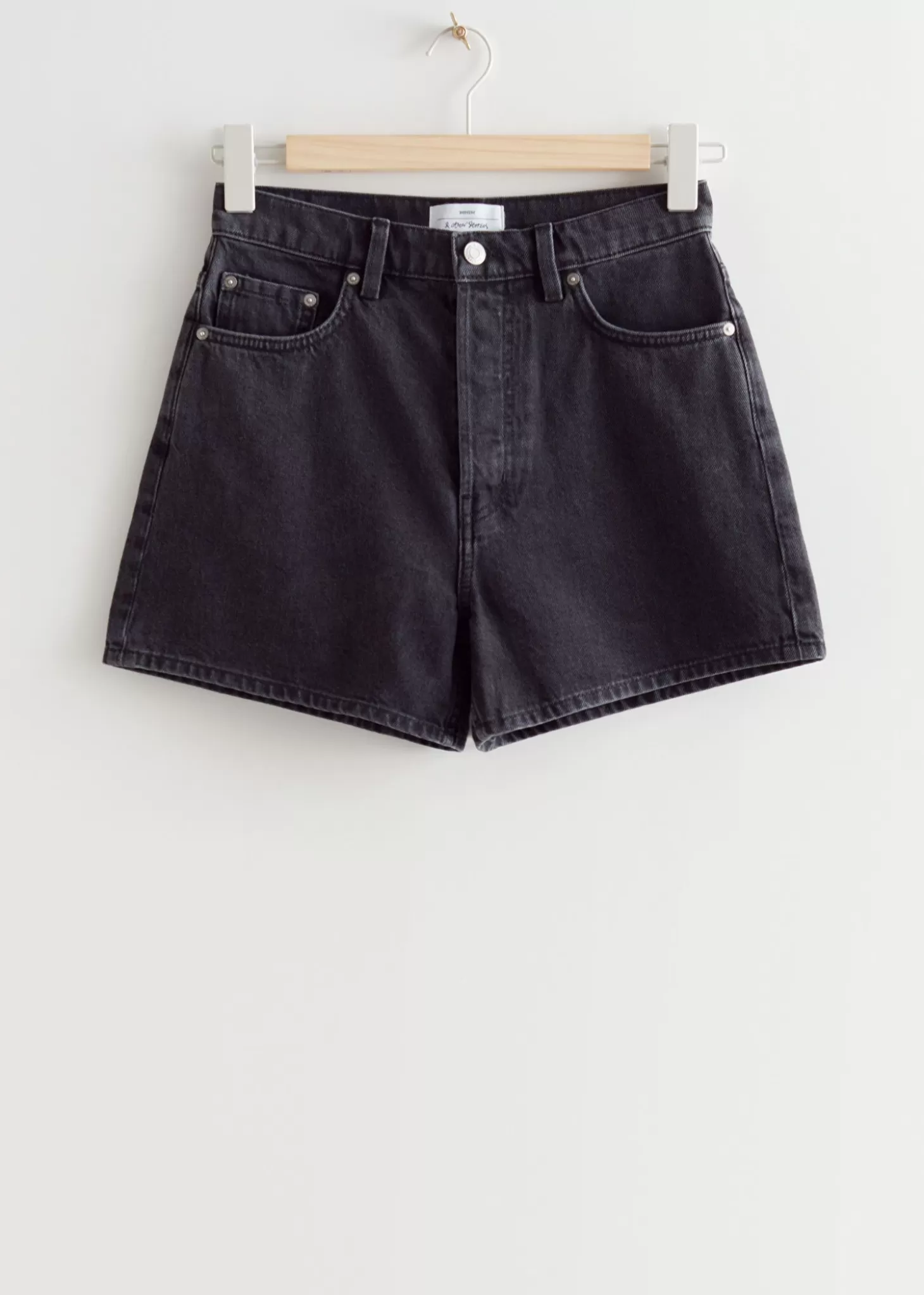 Kvinnor & Other Stories Jeans | Denimshorts Med Hog Midja