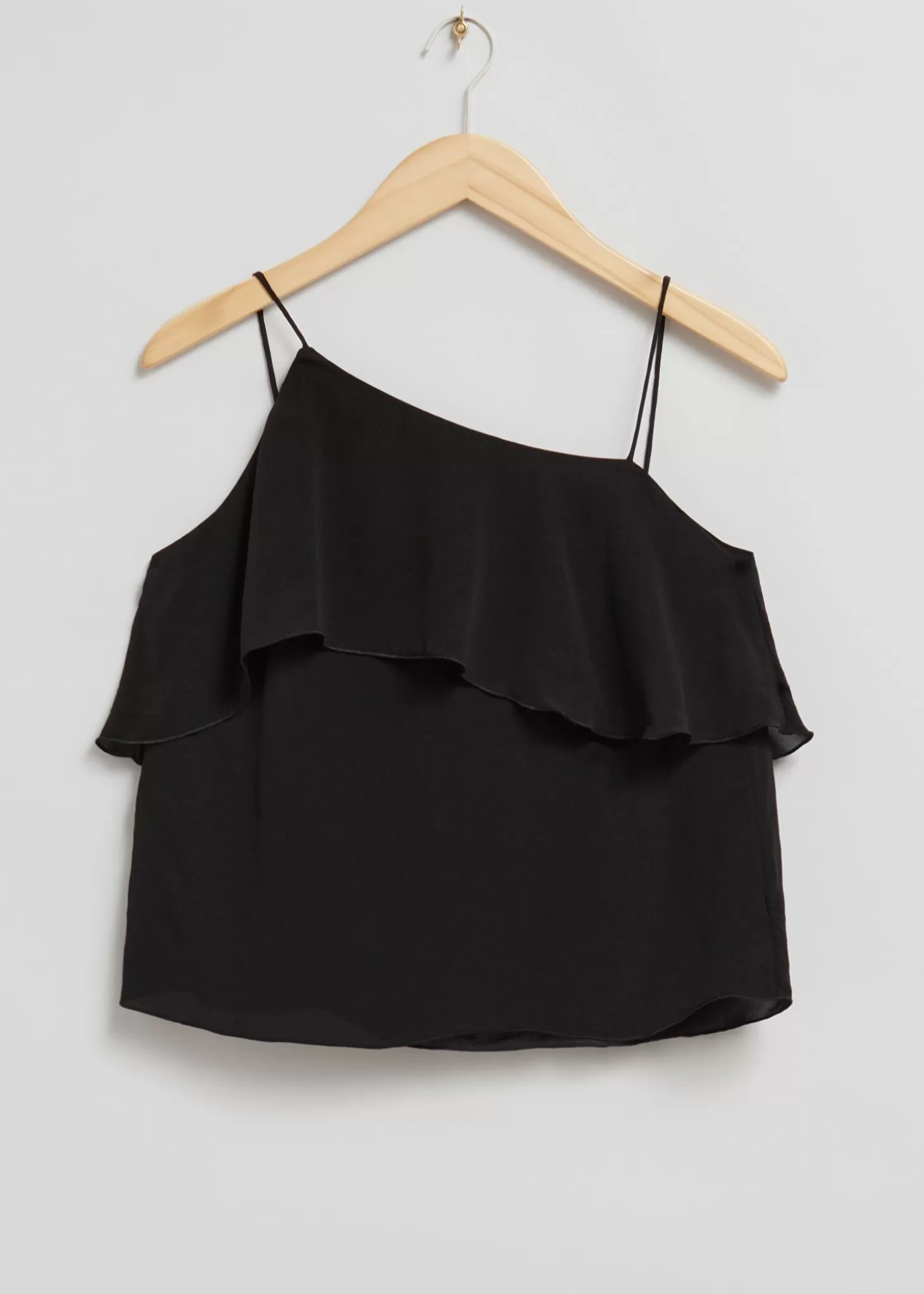 Kvinnor & Other Stories Toppar | Diagonal Frilled Top