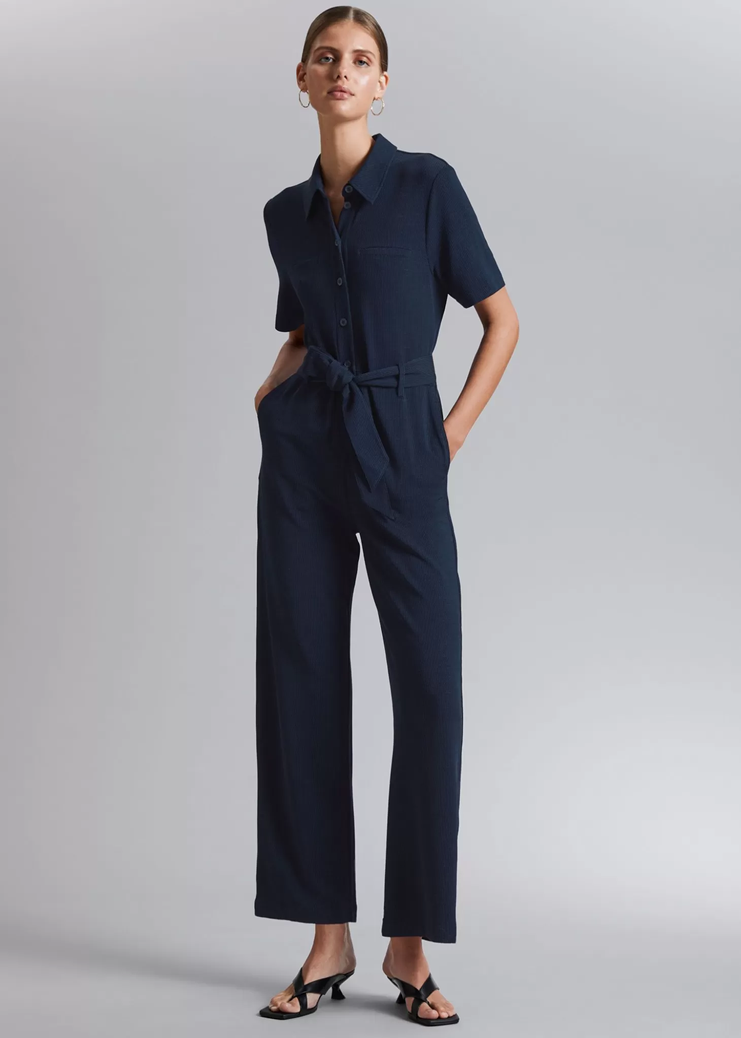 Kvinnor & Other Stories Jumpsuits | Jumpsuit Med Knytskarp