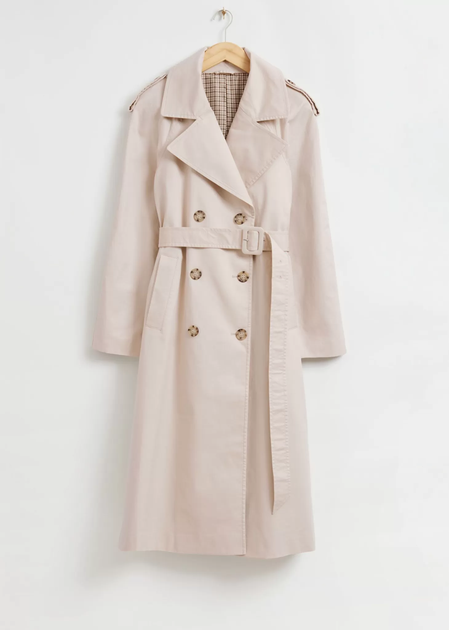 Kvinnor & Other Stories Jackor & Kappor | Klassisk Trenchcoat Med Ledig Passform