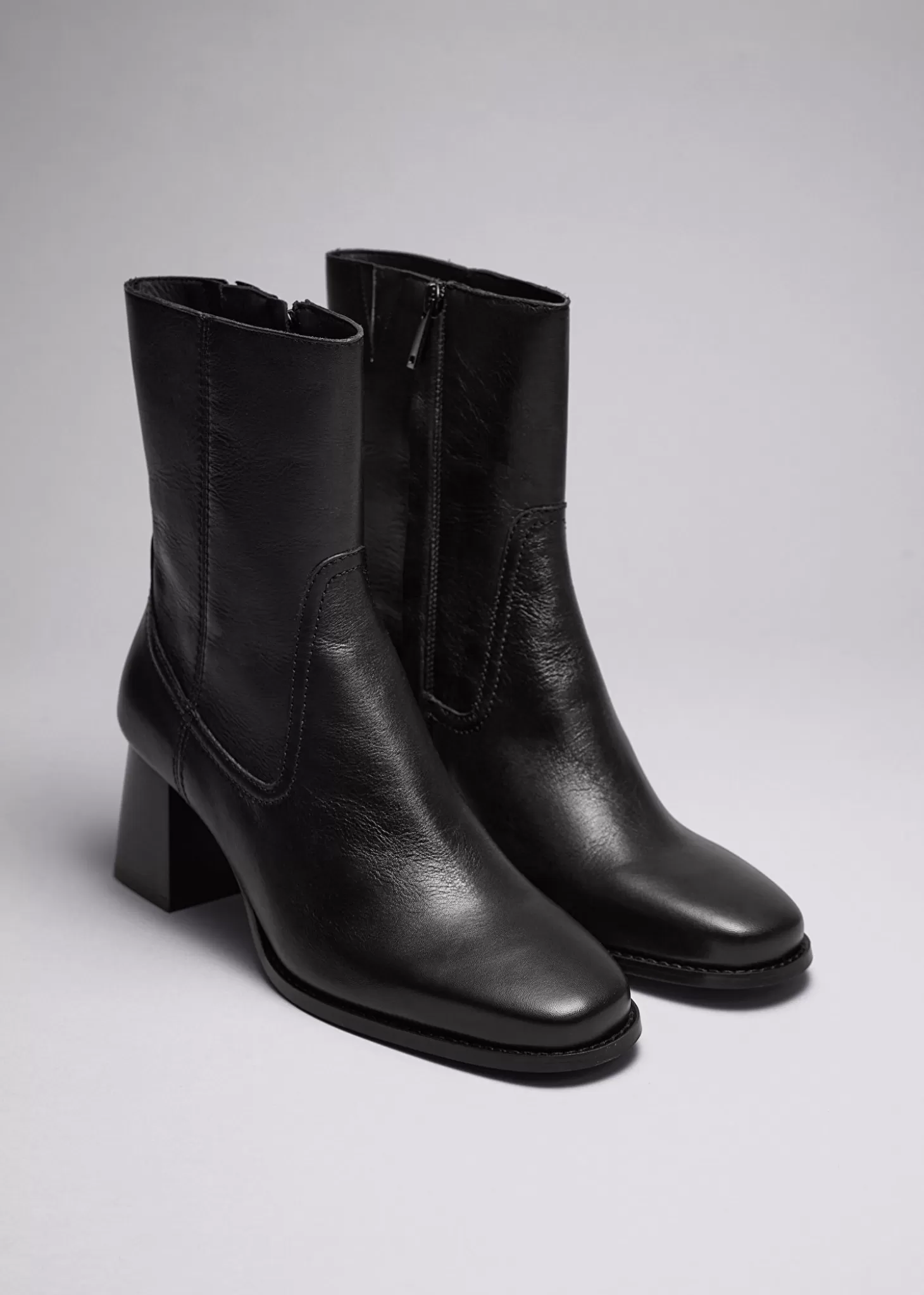 Kvinnor & Other Stories Boots | Klassiska Ankelboots I Lader