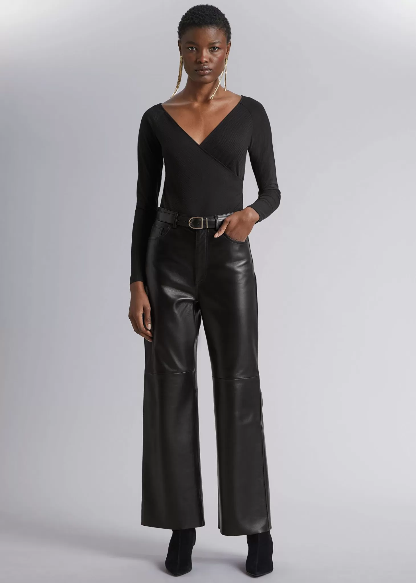 Kvinnor & Other Stories Toppar | Off Shoulder-Body Med Omlott