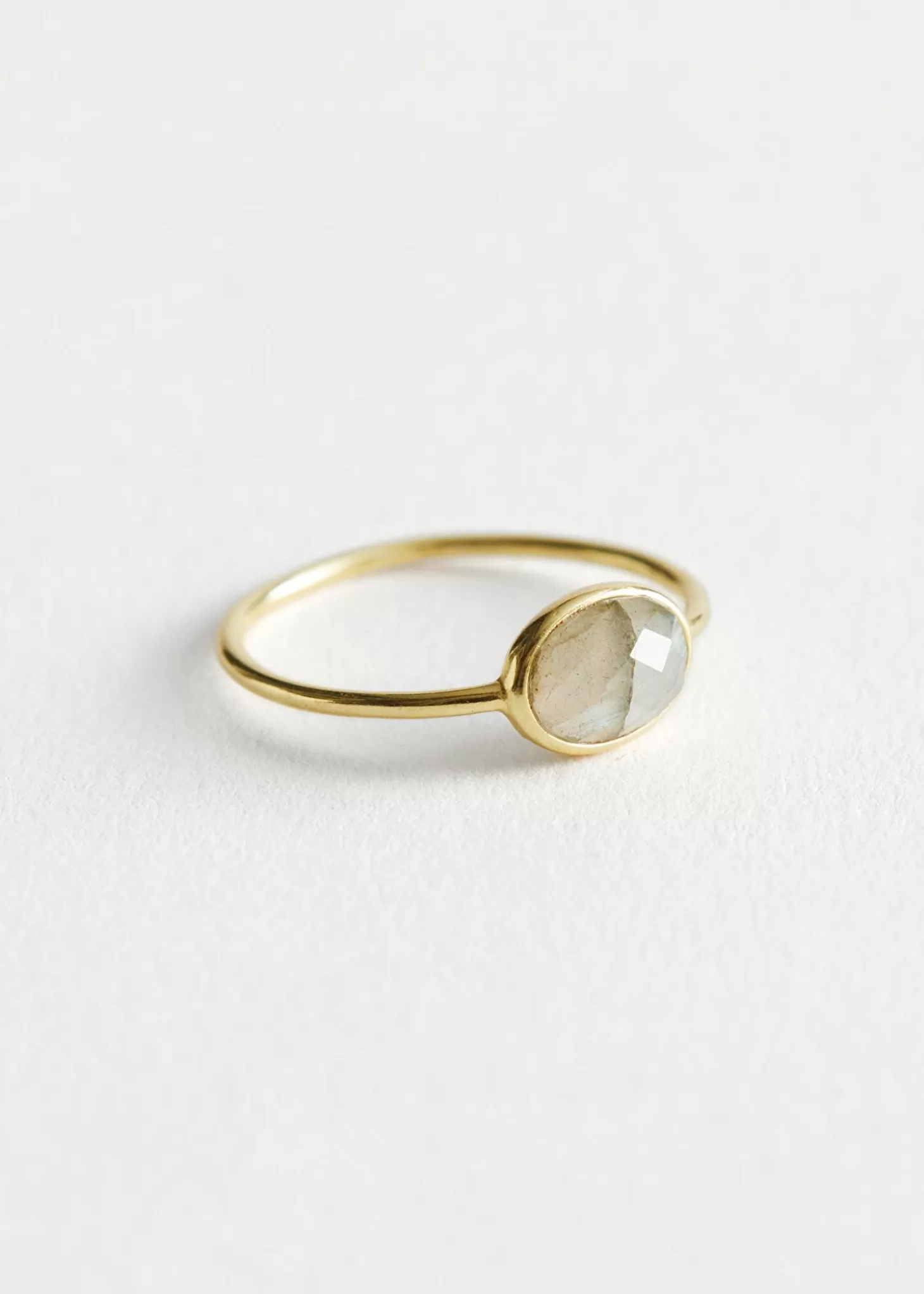 Kvinnor & Other Stories Ringar | Ring I Sterlingsilver Med Sten