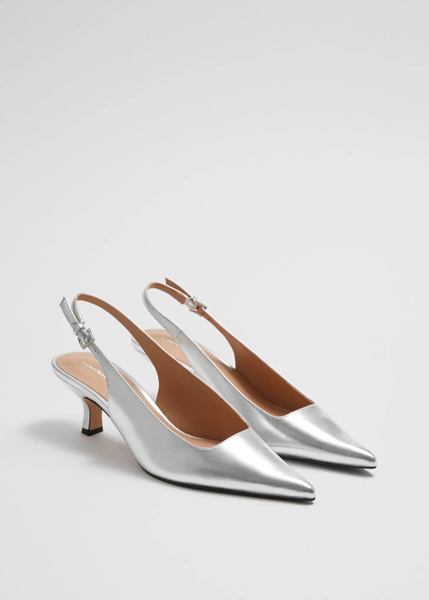 Kvinnor & Other Stories Pumps | Slingbacks Med Spetsig Ta