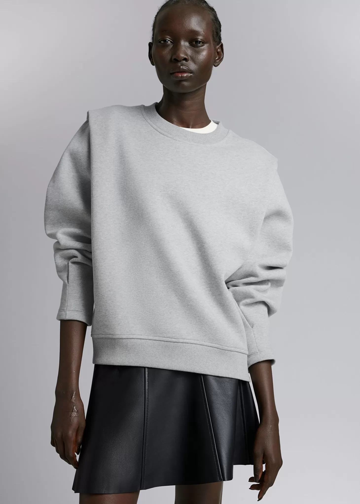 Kvinnor & Other Stories Toppar | Sweatshirt Med Markerade Axlar