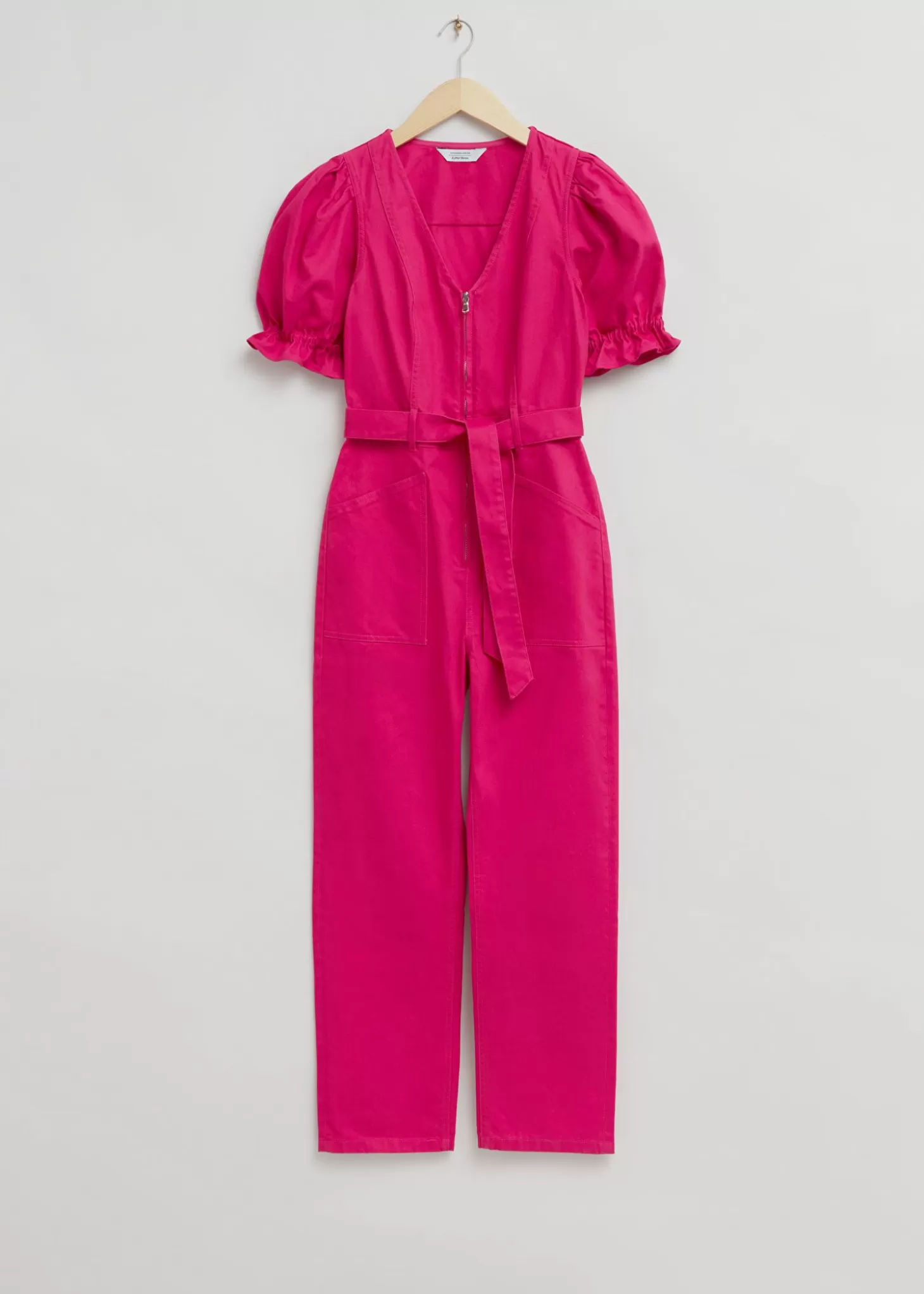 Kvinnor & Other Stories Jumpsuits | V-Ringad Jumpsuit Med Puffarm